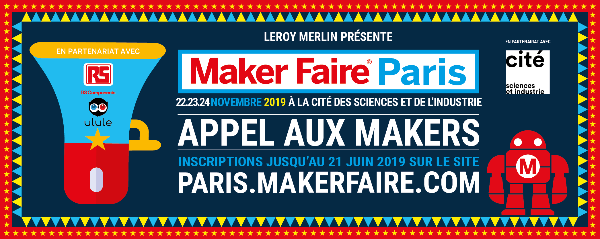 Appel Aux Makers Maker Faire Paris 2019
