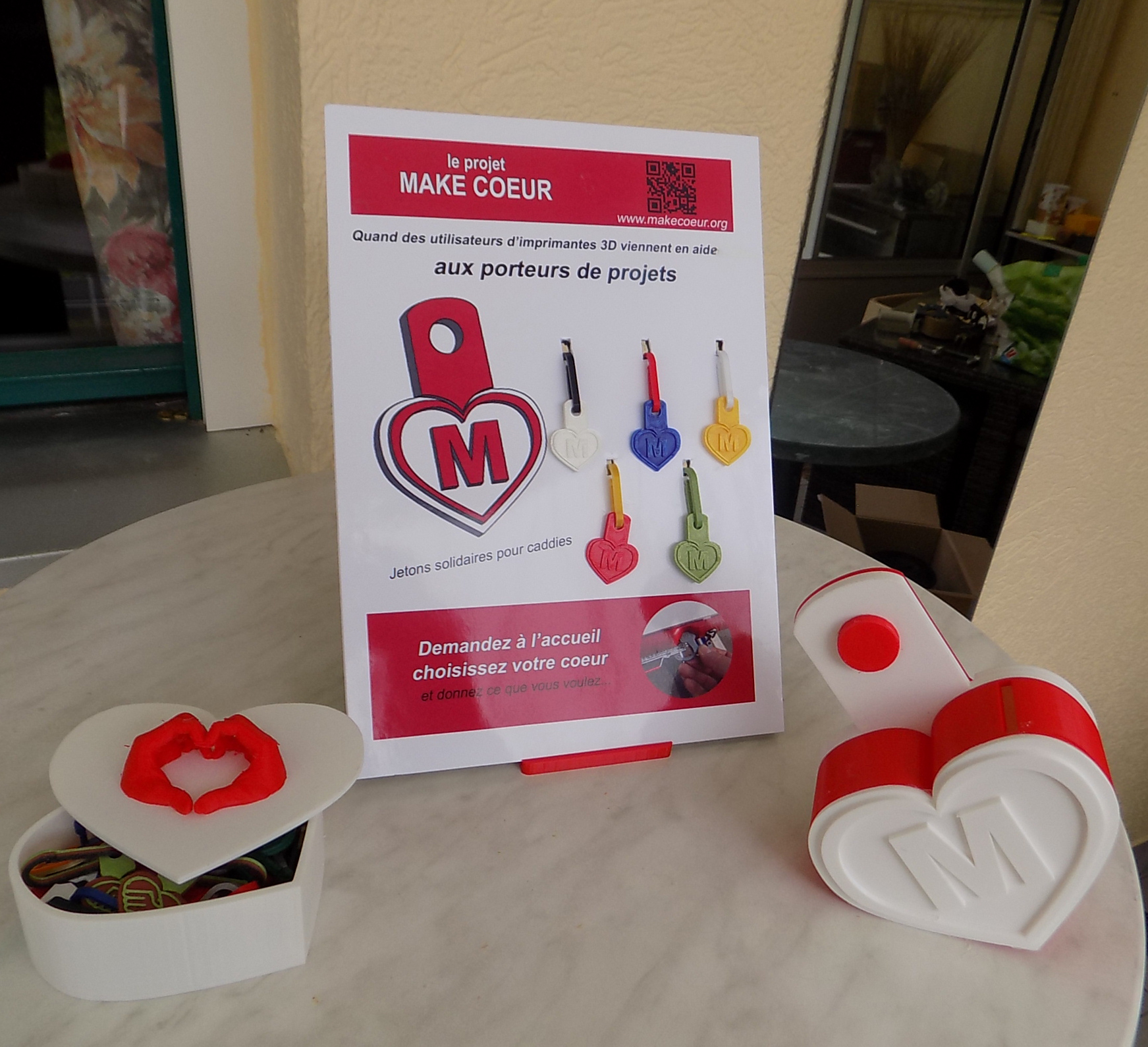 MAKE COEUR des jetons solidaires pour financer des projets[+ ATELIER] project image