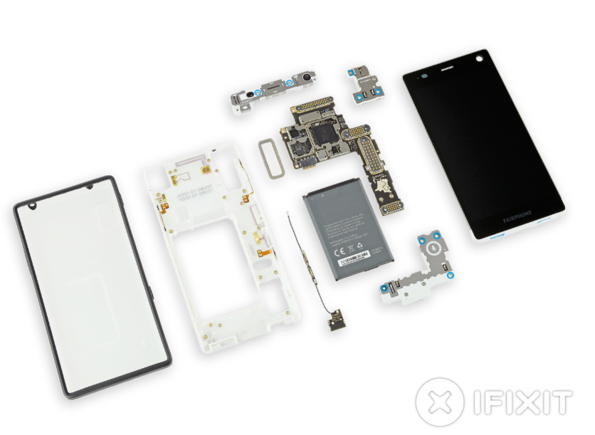 Démontage Fairphone 2 et iPhone 5s par Ifixit [ATELIER DE REPARATION] project image