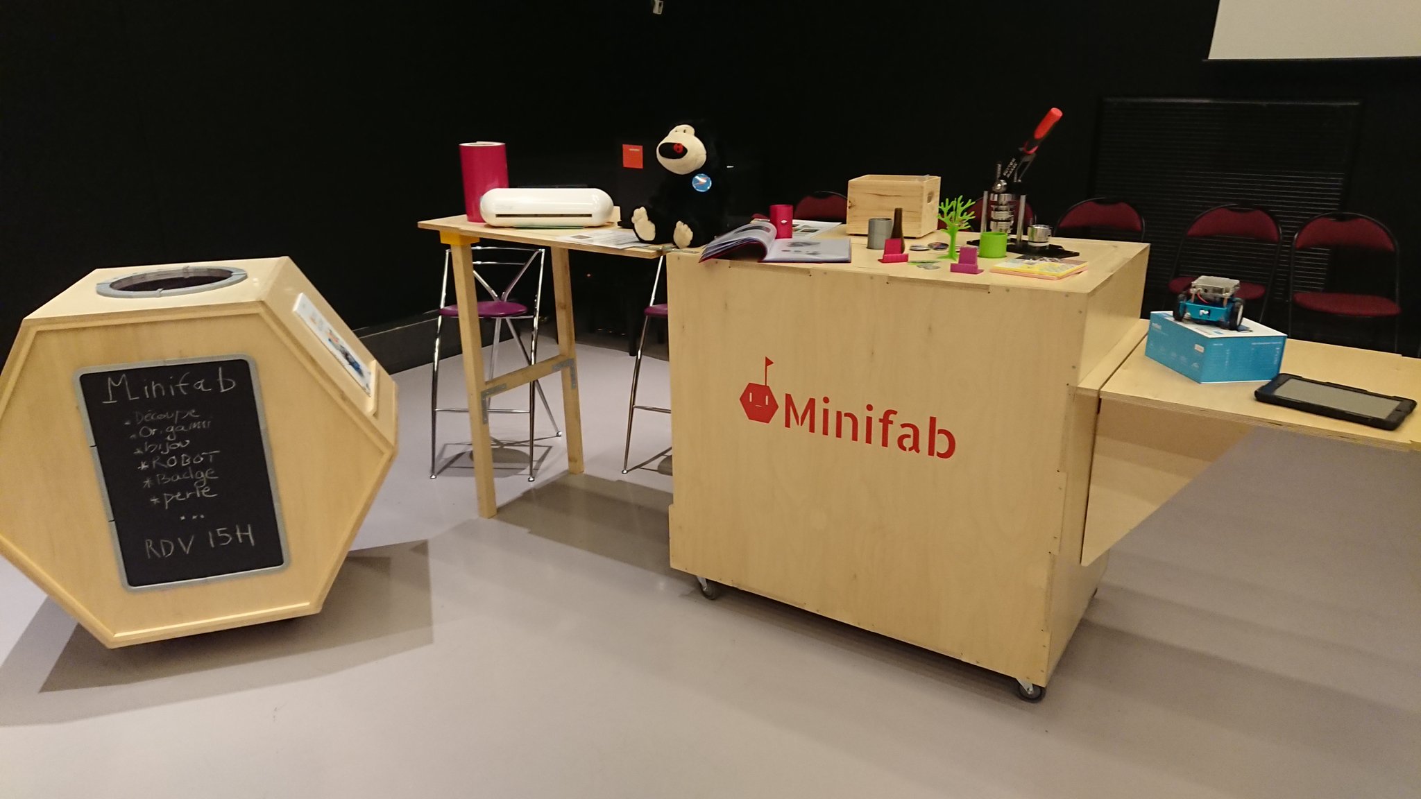 Minifab des Bibliothèques de la Ville de Paris project image