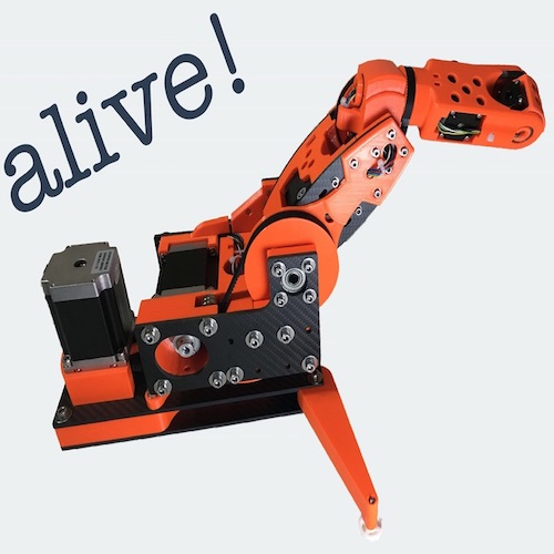 Skyentific: Bras robotisé imprimé en 3D project image