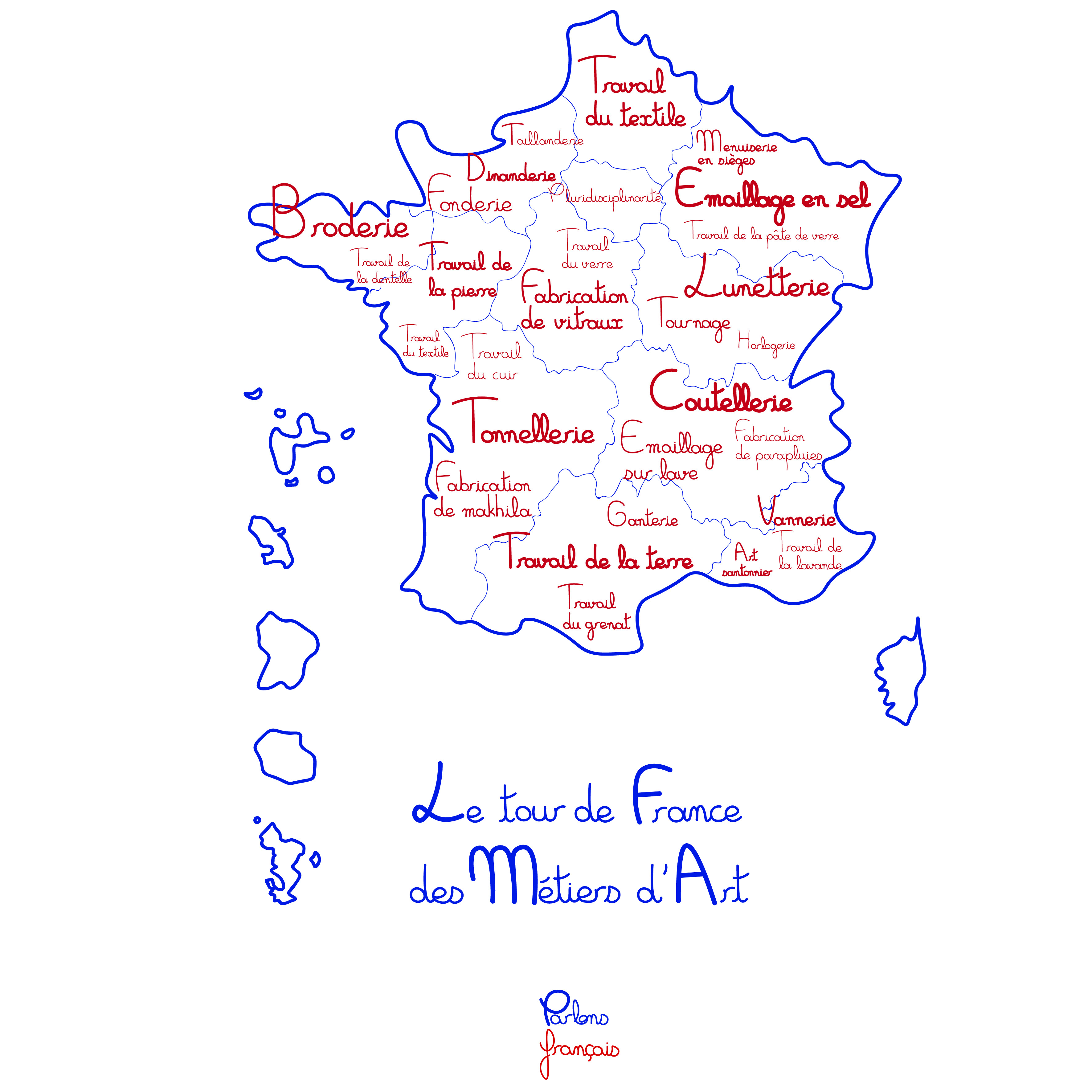 Parlons français, le Tour de France des Métiers d'Art project image