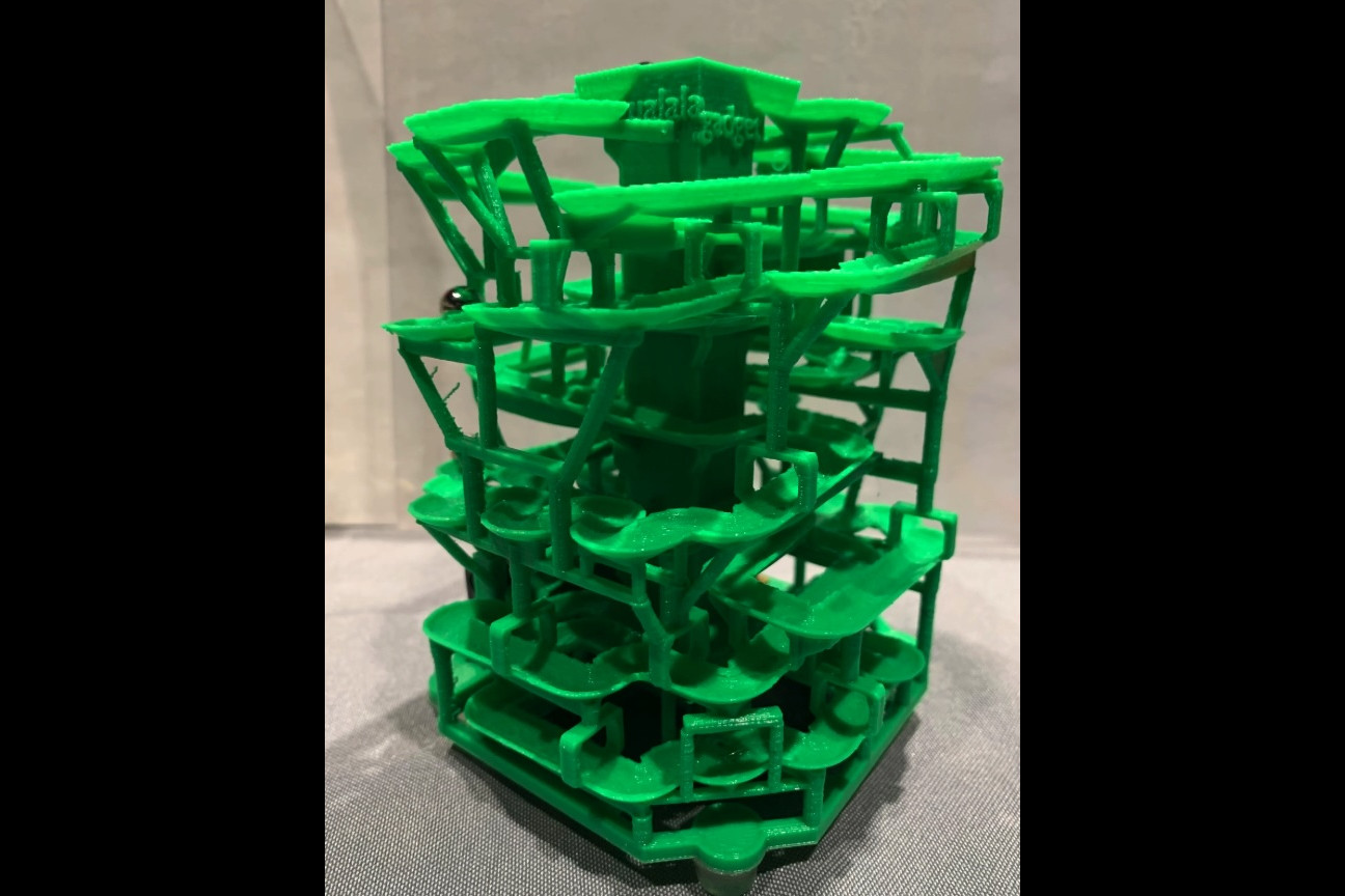 Labyrinthes cinétiques de billes imprimés en 3D - exhibit detail 3